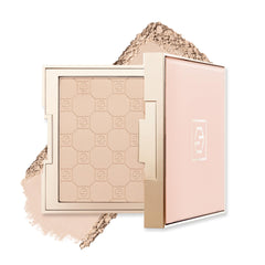 Jouer Soft Focus Hydrate & Setting Powder pressed on skin for a silky matte finish