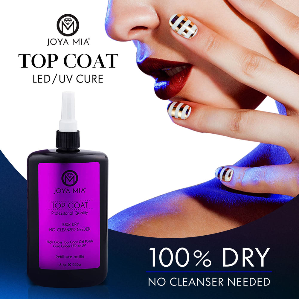Close-up of JOYA MIA top coat refill cap for mess-free application