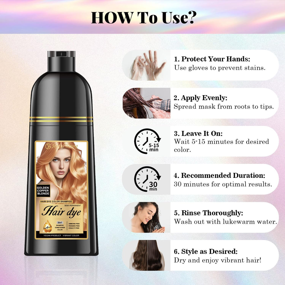 Joyful Young ammonia-free vegan formula offers a gentler coloring option