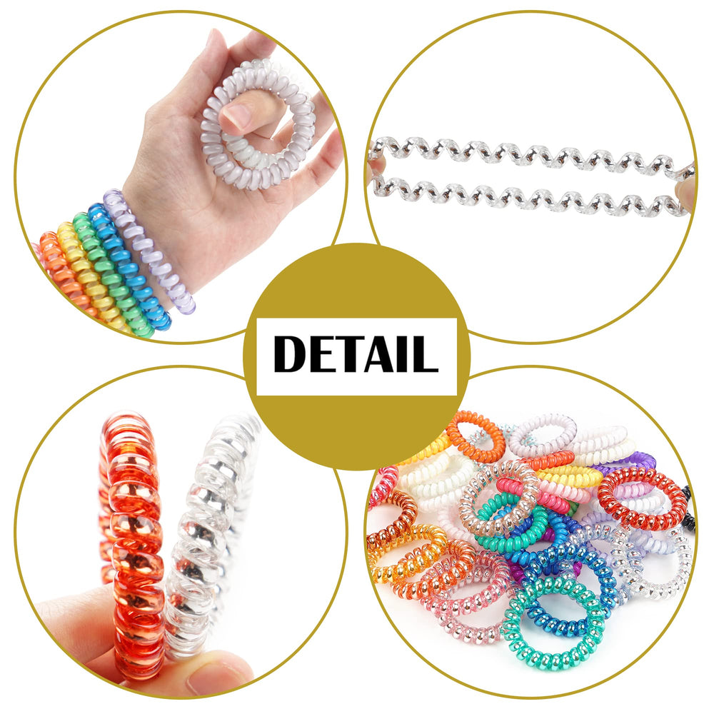 JOYOYO gentle spiral design reduces hair stress compared to traditional elastics.