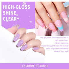 JR gel polish formula is non-toxic and nail-friendly