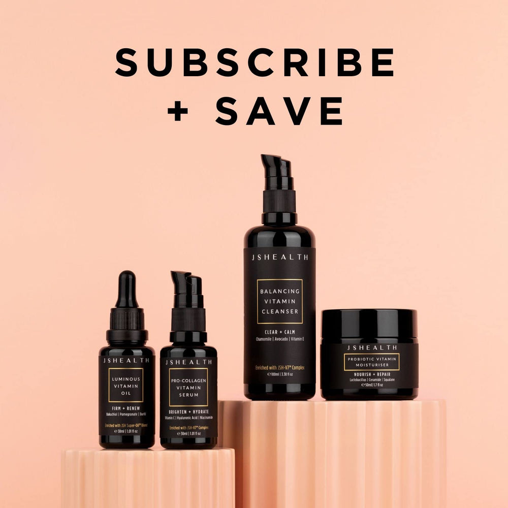 JSHealth Hydrating Face Oil rose petals close-up suggesting luxurious routine.