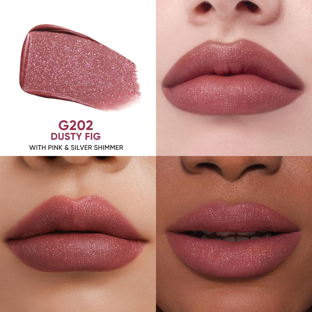 Judydoll Cushion Matte Lip Cream texture close-up reveals creamy velvet consistency.