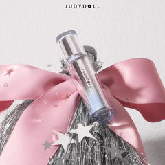 Judydoll Ice Watery Lip Gloss Grape Shake on lips for versatile looks