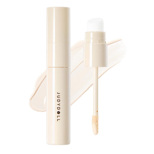 Judydoll Liquid Contour Highlighter bottle shows 2-in-1 sculpting with a natural finish