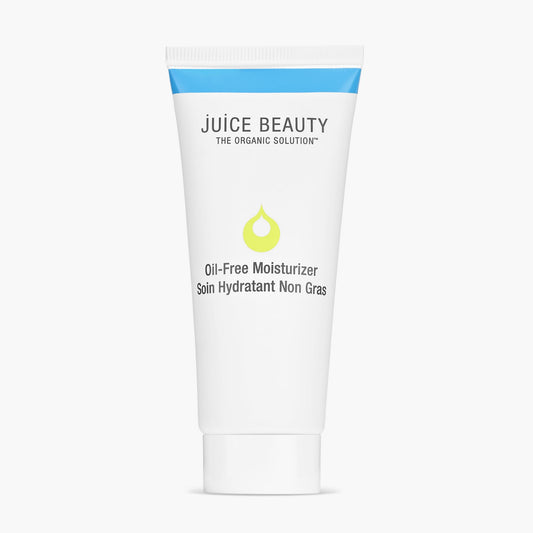 Juice Beauty Oil-Free Moisturizer bottle delivers weightless hydration with a matte, shine-free finish.