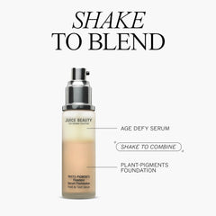 Close-up texture reveals smooth, radiant skin appearance.