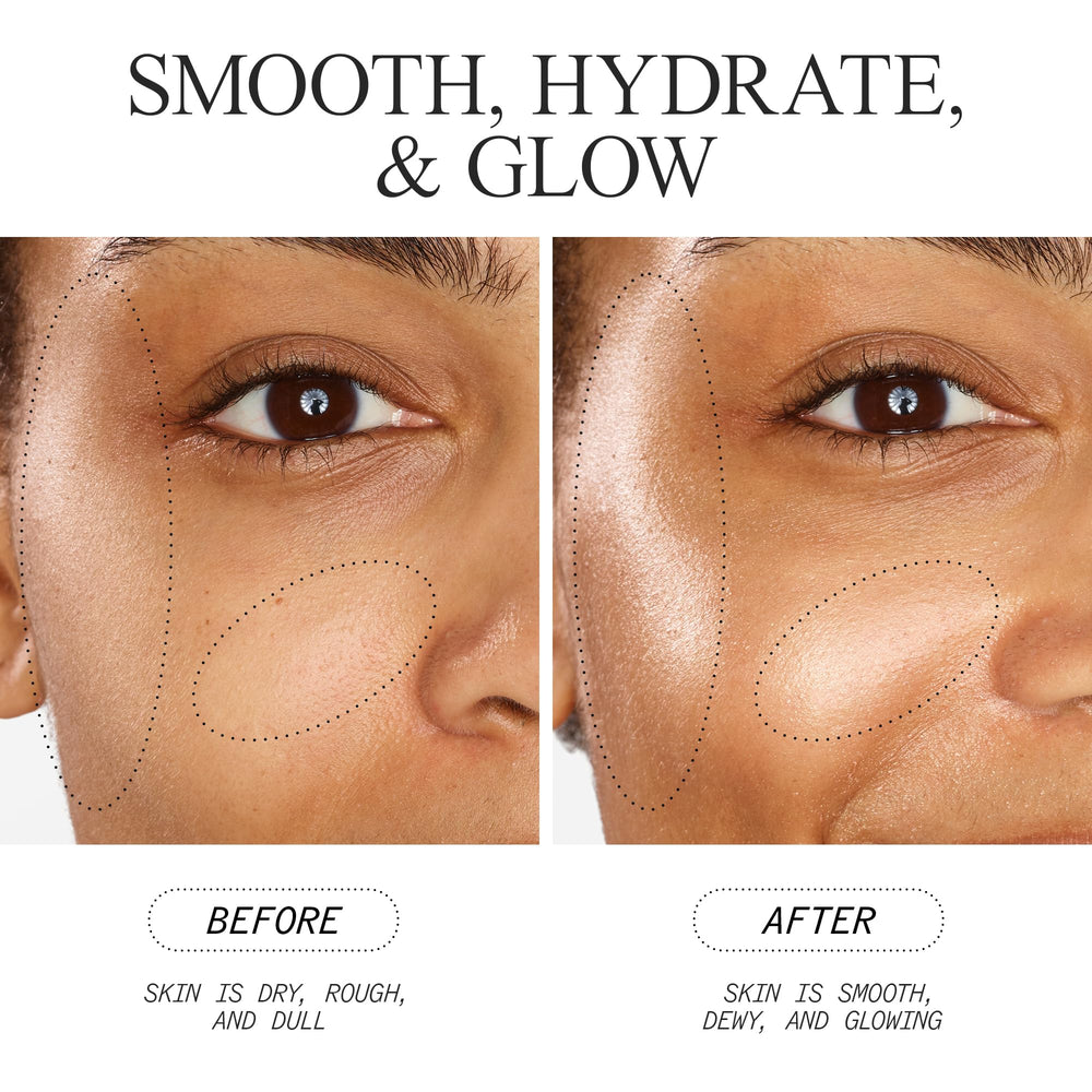 Juice Beauty PREBIOTIX whipped cream texture close-up emphasizes cloud-like hydration.