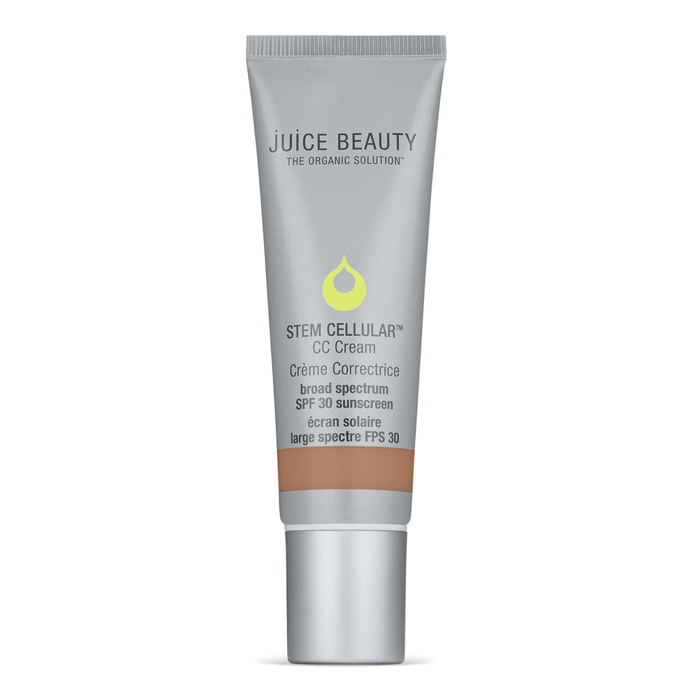Juice Beauty Stem Cellular CC Cream Island Glow tube showing light coverage