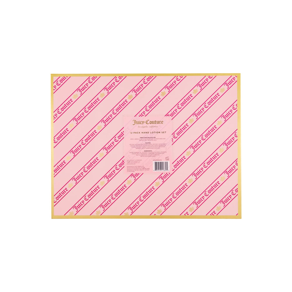 Juicy Couture travel-friendly set for on-the-go moisturization.
