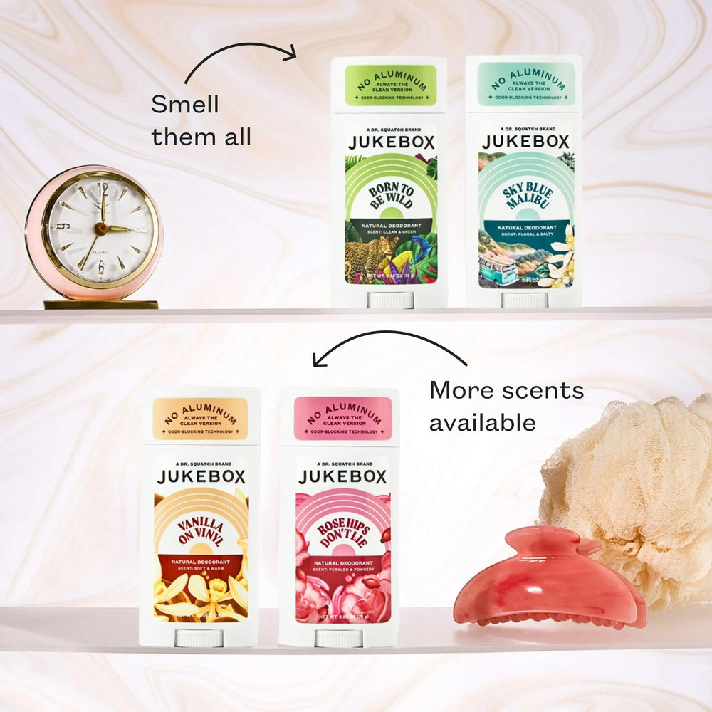 JUKEBOX two-pack packaging highlights value and convenience.