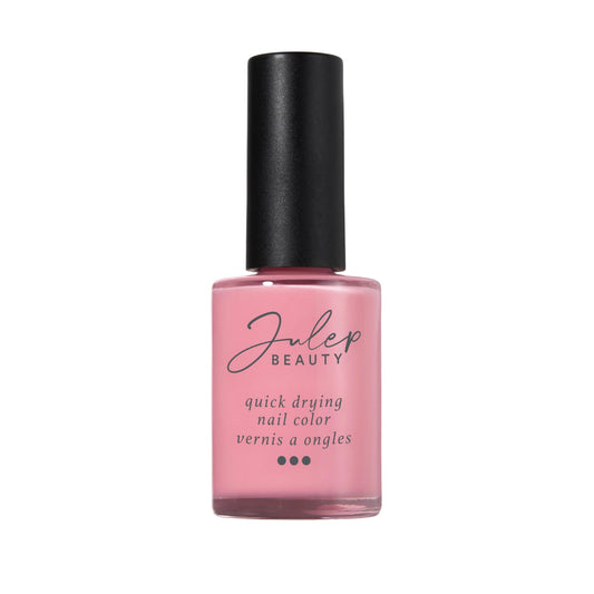 Julep Just Peachy bottle shows glossy finish and fast-drying formula