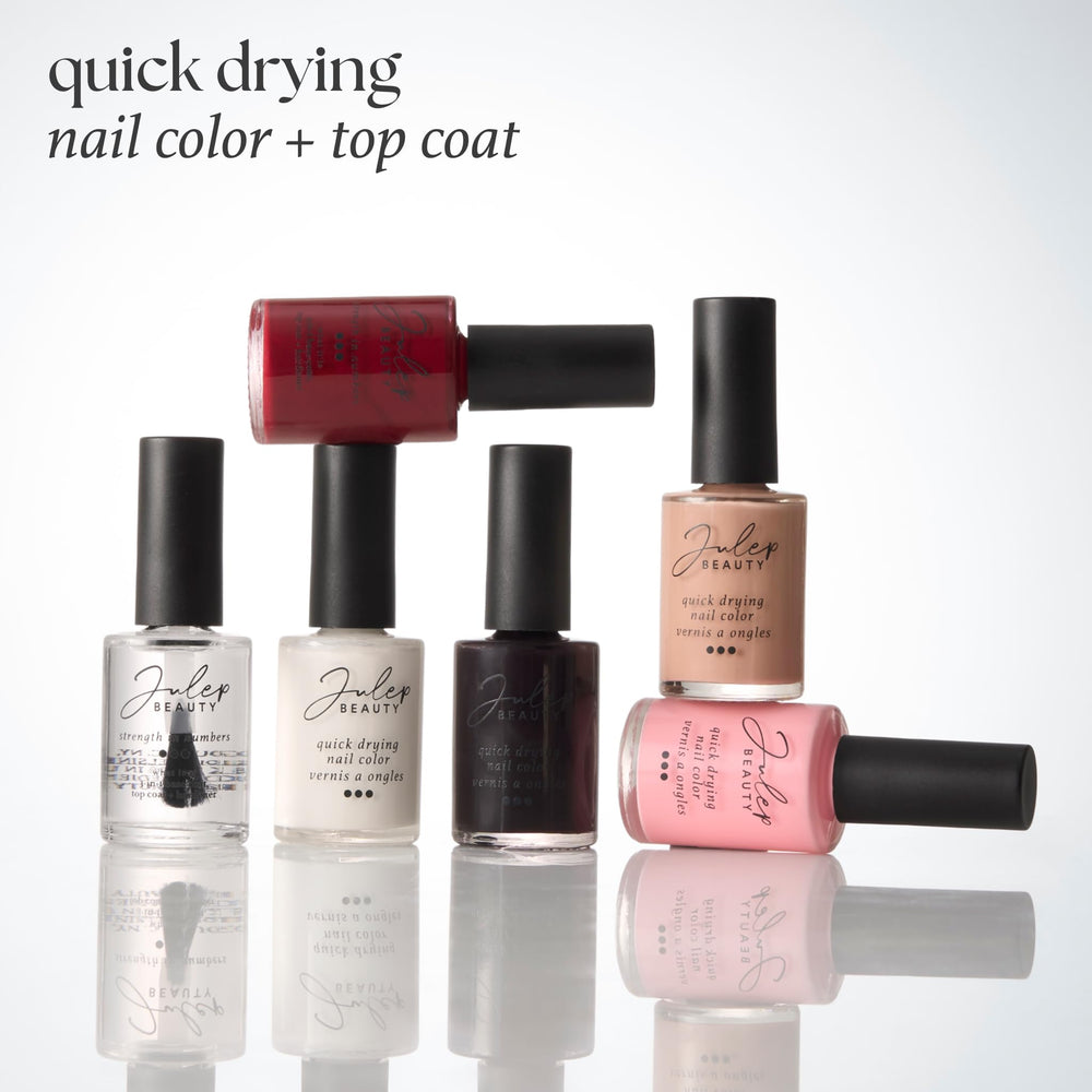 Julep Quick Drying Nail Color delivers a glossy finish on healthy-looking nails.