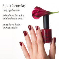 Julep Quick Drying Nail Color Sandy Side Up brush stroke for smooth, even application