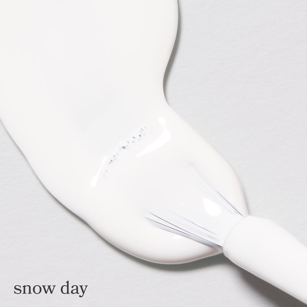 Chip-resistant wear test on Julep Snow Day color
