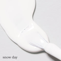Chip-resistant wear test on Julep Snow Day color