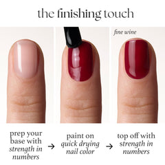 Neutral swatches of Julep Snow Day for versatile daily wear