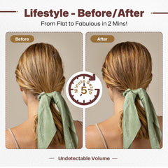 Juloviy styling kit with bun maker and pins for elegant updos and secure shapes.