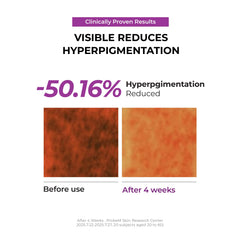 JUMISO brightening effect on uneven tone with visible morning improvement