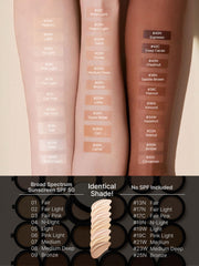 Jung Saem Mool cushion finish yields natural radiant glow.