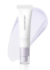 Jungsaemool Pro-Lasting Primer Bare Lavender bottle preps skin with even tone.