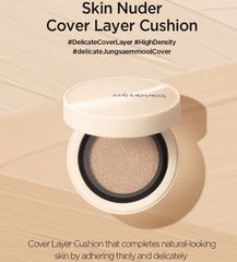 Jung Saem Mool Skin Nuder Cover Layer refill pack keeps routine uninterrupted.