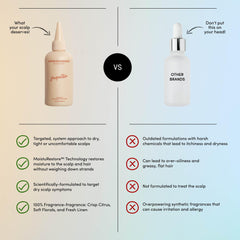Jupiter Fragrance-free scalp moisturizer bottle with premium packaging