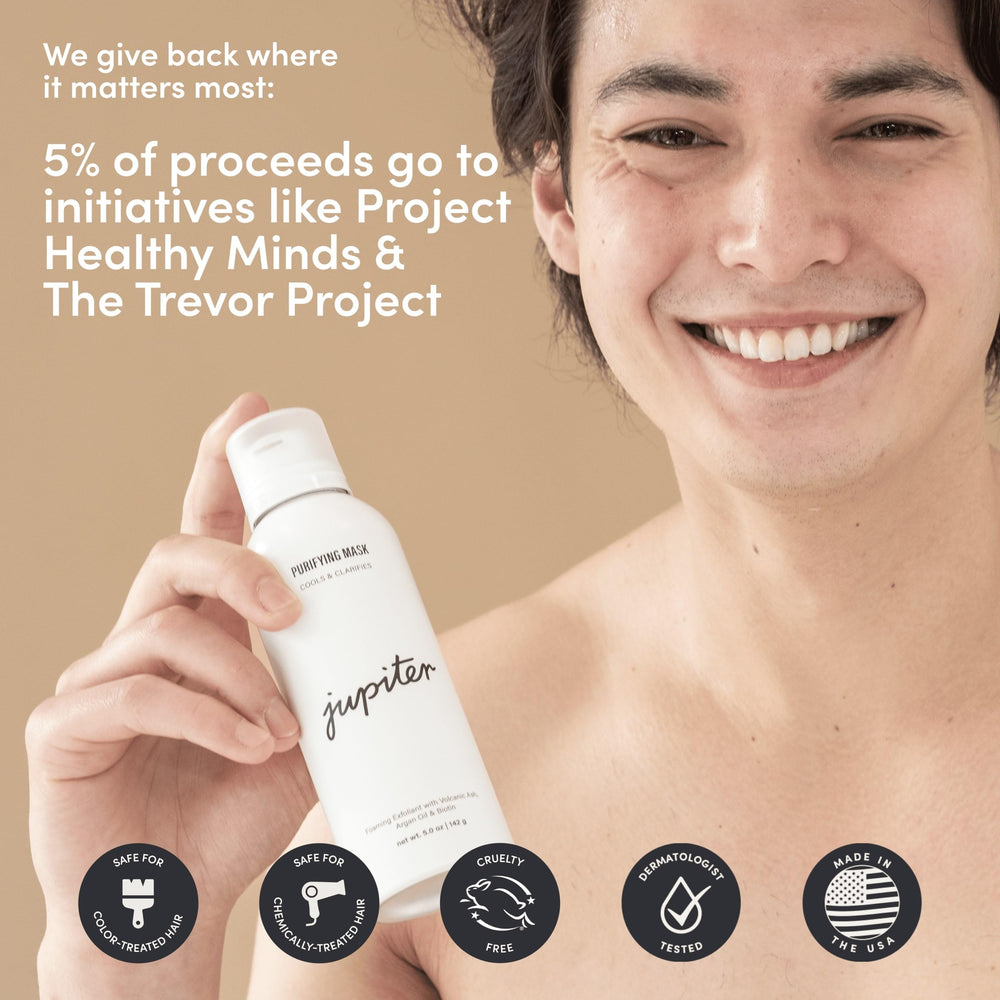 Jupiter Scalp Mask delivers salon-quality results at home.