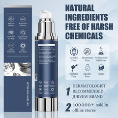 JURVEW hyaluronic acid texture close-up for deep hydration.