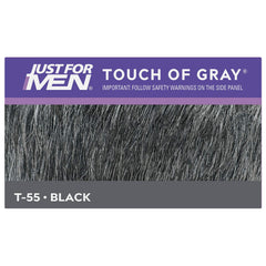 Just For Men Touch of Gray easy-application guide enables quick at-home coloring.