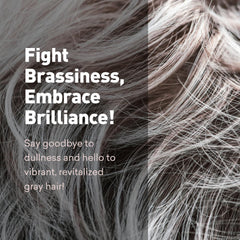 Just Nutritive gray hair shampoo scalp-health focus for comfort