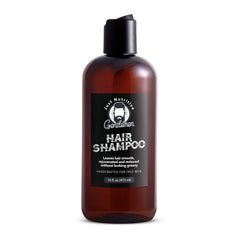 Just Nutritive Gentlemen Shampoo bottle on sink for daily cleansing.
