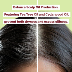 Just Nutritive sulfate-free foam provides a clean, refreshing rinse experience.