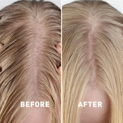 Just Nutritive Thin Hair Shampoo root lift graphic highlights root uplift