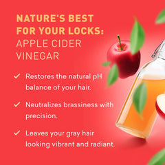 Just Nutritive Vinegar Rinse Cleanser USA-made with natural botanicals.