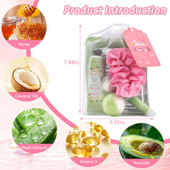 Jutqut spa party foot bath bombs release calming aroma