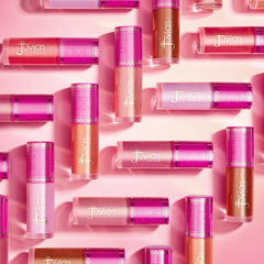 Different application tools used with Juvia's Place blushlighter