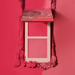 Juvia's Place Blushed Duo Blush compact palette for on-the-go touch-ups.