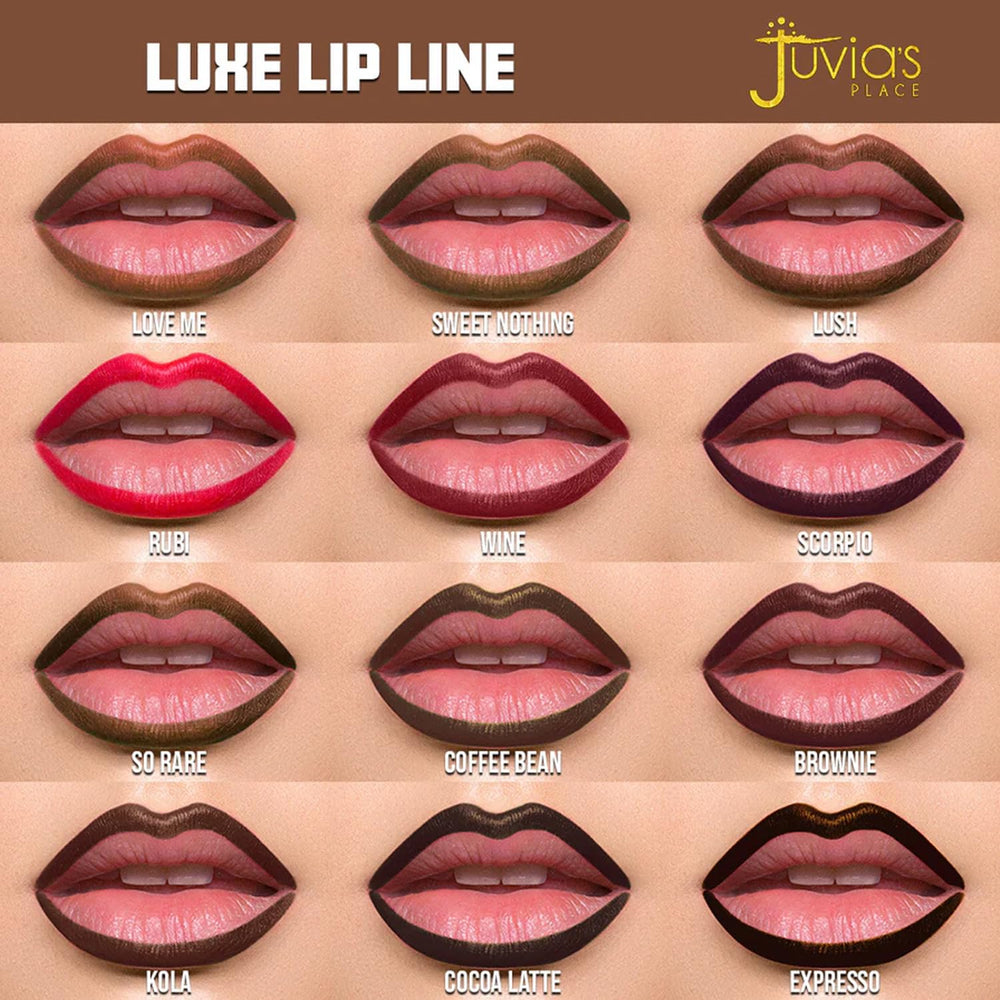 Juvia's Place all-day wear swatch suggesting smooth application and lasting color.