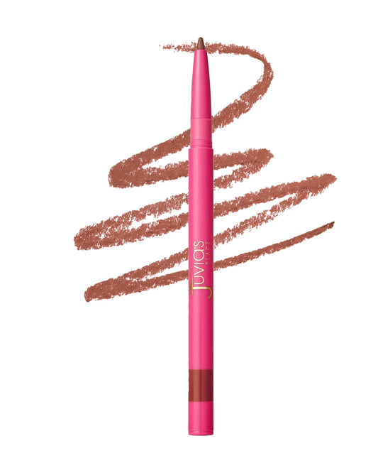 Juvia's Place Coffee Shop Luxe Lip Liner Coffee Bean defines lips with precise control.