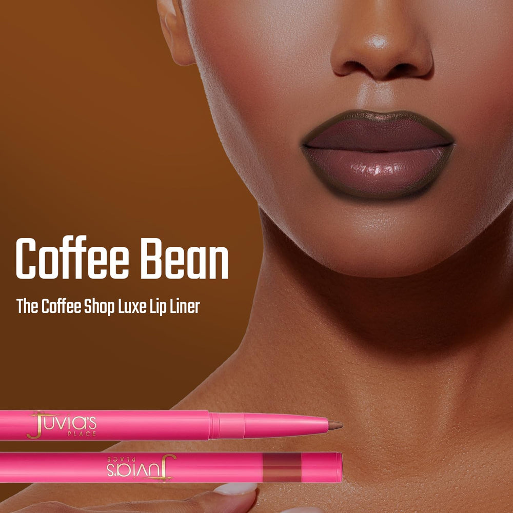 Juvia's Place Coffee Shop Luxe Lip Liner matte finish base for lipstick.