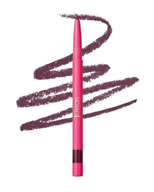 Juvia's Place Coffee Shop Luxe Lip Liner Scorpio close-up defines lips with precision.