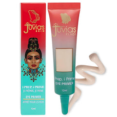 Juvia's Place i Prep, i Prime Milky White base smooths lids for even color.