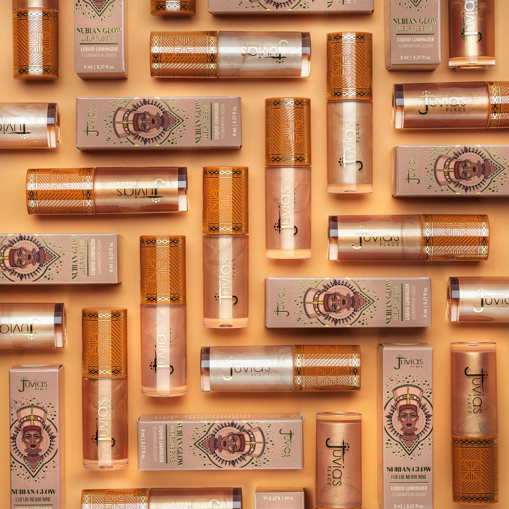 Juvia's Place Nubian Glow soft glow finish for everyday radiance.