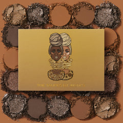 Juvia's Place The Taupes packaging pairs with primer for lasting color.