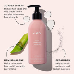 JVN Revive ceramides moisture image emphasizes long-lasting hydration.