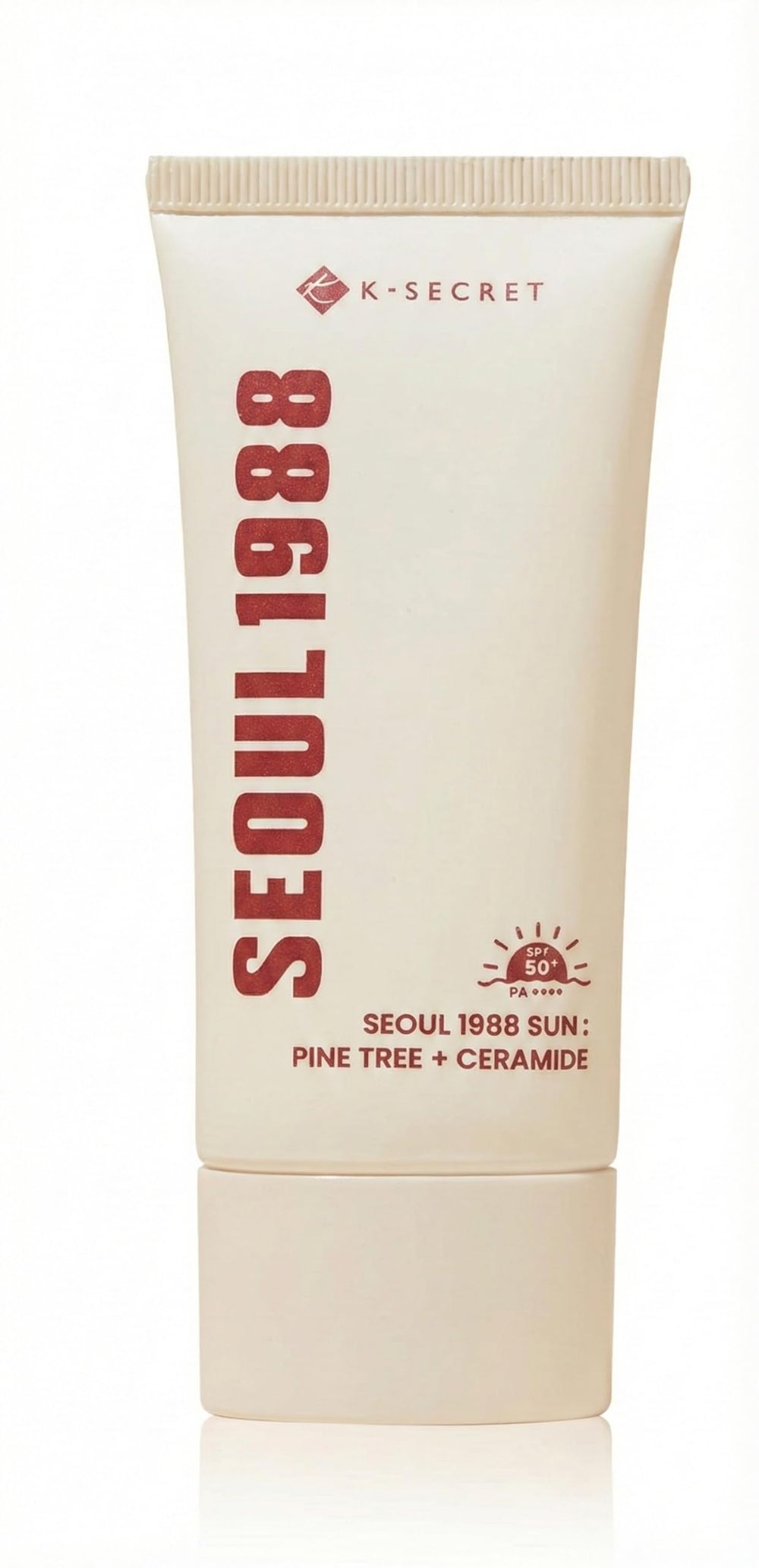 K-SECRET SEOUL 1988 Sun ceramide formula helps strengthen the barrier and texture.