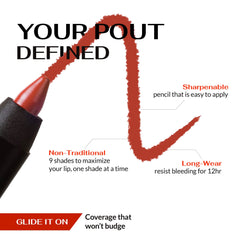 K7L Flame lip crayon wear test suggests smudge-proof, long-lasting color during daily activities
