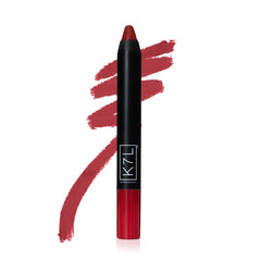 K7L vegan lip crayon delivers precise application with smudge-proof wear.