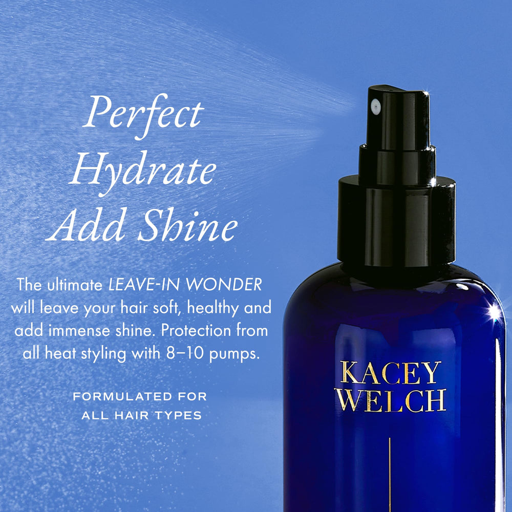Kacey Welch All In Wonder baobab texture highlights nourishing ingredients for hair.